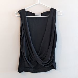 ALC sleeveless draped top